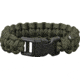 Knotty Boys Single Weave Survival Bracelet, OD Green, 8in. Diameter KY215