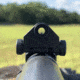 KNS Precision AK Adjustable Rear Peep Sight, Black, AK EL-WIN