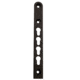 KNS Precision CZ Bren 805 Side Rail w/Key Mod, Hard Anodized Aluminum, Black CZBREN-KeyM