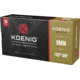 Koenig Match 9mm Luger 110 Grain Hollow Point Brass 1150 Pistol Ammo, 50 Rounds, DK9MMT50