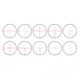 Konus Konuspro-El30 Electronic Rifle Scope, 6-24x50mm, 30 mm, 10 Interchangeable Illuminated Reticles, Black, 7331