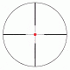 Konus PRO M30 2.5-10x50 30mm Waterproof Rifle Scope,30/30 Reticle,Black 7287