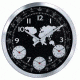 Konus Terrano Wall Clock With Metal Body