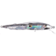 Koppers Live Target Glass Minnow Jerkbait Lure 4-3/4" - Silver/Smoke 120884