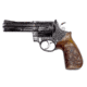 Korth Arms Eichenlaub Revolver, .357 Magnum, 4in barrel, steel frame, engraved walnut grip, revolving chamber, adjustable, 6 round cylinder, KAE-.357 MG-4-1-FRRMPG