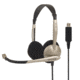 Koss CS100 USB Gaming Headset, Titanium/Black, NSN 5965-32-015-8412 , 5965320158412, CS100 USB