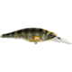 Live Target LiveTarget Yellow Perch Deep Dive Crankbait, 6'-8, 2.87in, 6 Hooks, 3/8 oz, Metallic/Gloss, YP73D102