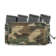 Krate Tactical SKELETON Placard With Mag Setup- Woodland, ATC-SKTP-V2-4XEMI-556-WDL