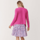 Krimson Klover Breezy Cardigan - Womens, Flamingo, Medium, S24406-640-M
