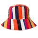 Krimson Klover Bucket Hats - Womens, Spectrum Stripe, O/Small, S23128PK-653-2PK