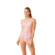 Krimson Klover Chelsea One Pieces - Womens, Mtn Floral Coral, Large, S23140-657-L