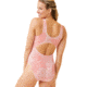 Krimson Klover Chelsea One Pieces - Womens, Mtn Floral Coral, Large, S23140-657-L