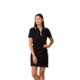 Krimson Klover Dina 1/4 Zip Polos - Womens, Black, Extra Large, S23129-001-XL