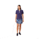 Krimson Klover Dina 1/4 Zip Polos - Womens, Indigo, Large, S23129-405-L