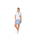 Krimson Klover Dina 1/4 Zip Polos - Womens, White, Extra Large, S23129-101-XL