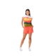 Krimson Klover Gracie Long Sleeve Hoodies - Womens, Landscape Coral, Extra Small, S23156P-667-XS