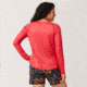 Krimson Klover Sara Long Sleeve Sunshirt - Womens, Sunwave Cayenne, Extra Small, S24602-948-XS