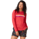 Krimson Klover Sara Long Sleeve Sunshirt - Womens, Sunwave Cayenne, Small, S24602-948-S