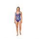Krimson Klover Tilly Tankini Tops - Womens, Floral S. Blue, Extra Large, S23135P-658-XL