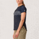 Krimson Klover Tori Short Sleeve Sunshirt - Womens, Stripe Wave, Small, S24601-944-S
