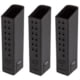 KRISS USA Kriss VECTOR .45 ACP +17 Rounds Pistol Magazine Extension - 3 Pack, Black, 17, KRKVA-MX2K45BL01