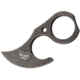 Krudo NANO Fixed Blade Black Fixed Blade Knife, 2in, Black Stonewash, Handle SNGNN9BKT