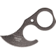 Krudo Nano Fixed Blade Knife, Black PE Blade, Black SNGNANOBSW