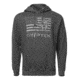 Kryptek Flag Mens Hoodie, Black, Extra Large, 18KFPOBK6