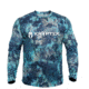 Kryptek Hyperion Long Sleeve Crew With Logo - Mens, Pontus, Extra Large, 19HYPLSLP6