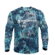Kryptek Hyperion Long Sleeve Crew With Logo - Mens, Pontus, Small, 19HYPLSLP3
