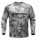 Kryptek Hyperion Long Sleeve Crew With Logo - Mens, Raid, Extra Small, 19HYPLSLR2