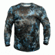 Kryptek Mens Hyperion Long Sleeve Crew, Neptune, Medium, 16HYPLSCNP4
