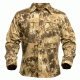 Kryptek Mens Stalker Button Up, Highlander, Extra Small 16STA7BSH2
