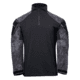 Kryptek Tactical Long Sleeve Zip - Mens, Black/Typhon, 2XL, 19TACZLSBKT7