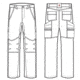 Kryptek Valhalla Pant, Dark Charcoal, 36X32, 15VALBDC3632