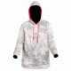 Kryptek Womens Zenobia Hoodie, Wraith/Pink, Small, 15ZENTYP3