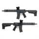 Krytac / KRISS USA Full Metal Trident MKII CRB Airsoft AEG Rifle, 400 FPS, Combat Grey, Large, KTAEG-TR2CRB-CG01