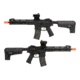 Krytac / KRISS USA Full Metal Trident MKII-M CRB Airsoft AEG Rifle, Black, Large, KTAEG-TR2CRBM-BK01