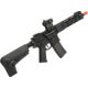 Krytac / KRISS USA Full Metal Trident MKII-M CRB Airsoft AEG Rifle, Black, Large, KTAEG-TR2CRBM-BK01