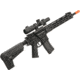 Krytac / KRISS USA Full Metal Trident MKII-M SPR Airsoft AEG Rifle, Black, Large, KTAEG-TR2SPRM-BK01