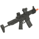 Krytac / KRISS USA Full Metal Trident MKII PDW Airsoft AEG Rifle, Black, Large, KTAEG-TR2PDW-BK01