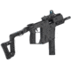 Krytac / KRISS USA Licensed Kriss Vector Airsoft AEG SMG Rifle, Black, Large, KTAEG-VSMGF-BK01