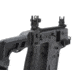 Krytac / KRISS USA Licensed Kriss Vector Airsoft AEG SMG Rifle, Black, Large, KTAEG-VSMGF-BK01
