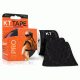 KT Tape Pro Synthetic Tape, Pre-Cut, Black 893169002332