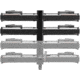 Kuat Piston Pro X Add On LED Dual Ratchet Platform Rack with Kashima - 2 Bike, Galaxy Gray, PXA2G