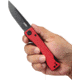 Kubey Akino Lockback. Red. Black.