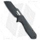 Kubey Atlas Folding Knife, 3.31in, Sandvik 14C28N, Sheepsfoot Blade, G10 Black Handle, Black/Black, 7.80in, BHQ-209109