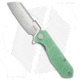 Kubey Atlas Folding Knife, 3.31in, Sandvik 14C28N, Sheepsfoot Blade, G10 Jade Handle, Gray/Jade, 7.80in, BHQ-217113