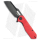 Kubey Atlas Folding Knife, 3.31in, Sandvik 14C28N, Sheepsfoot Blade, G10 Red Handle, Black/Red, 7.80in, BHQ-216981