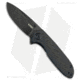 Kubey Belus Folding Knife, 2.95in, AUS-10, Drop Point Blade, G10 Black Handle, Black/Black, 7.10in, BHQ-192557